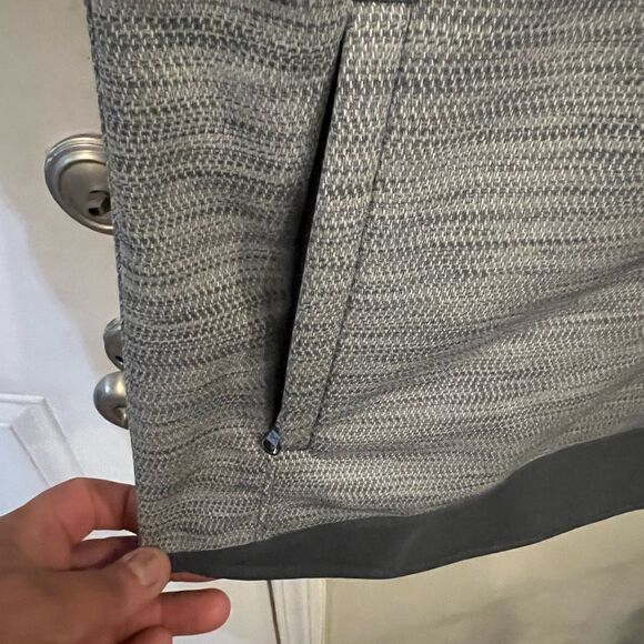 Under Armour Navy Vest Gray ColdGear Hooded Fleece Vest - Picture 6 of 8